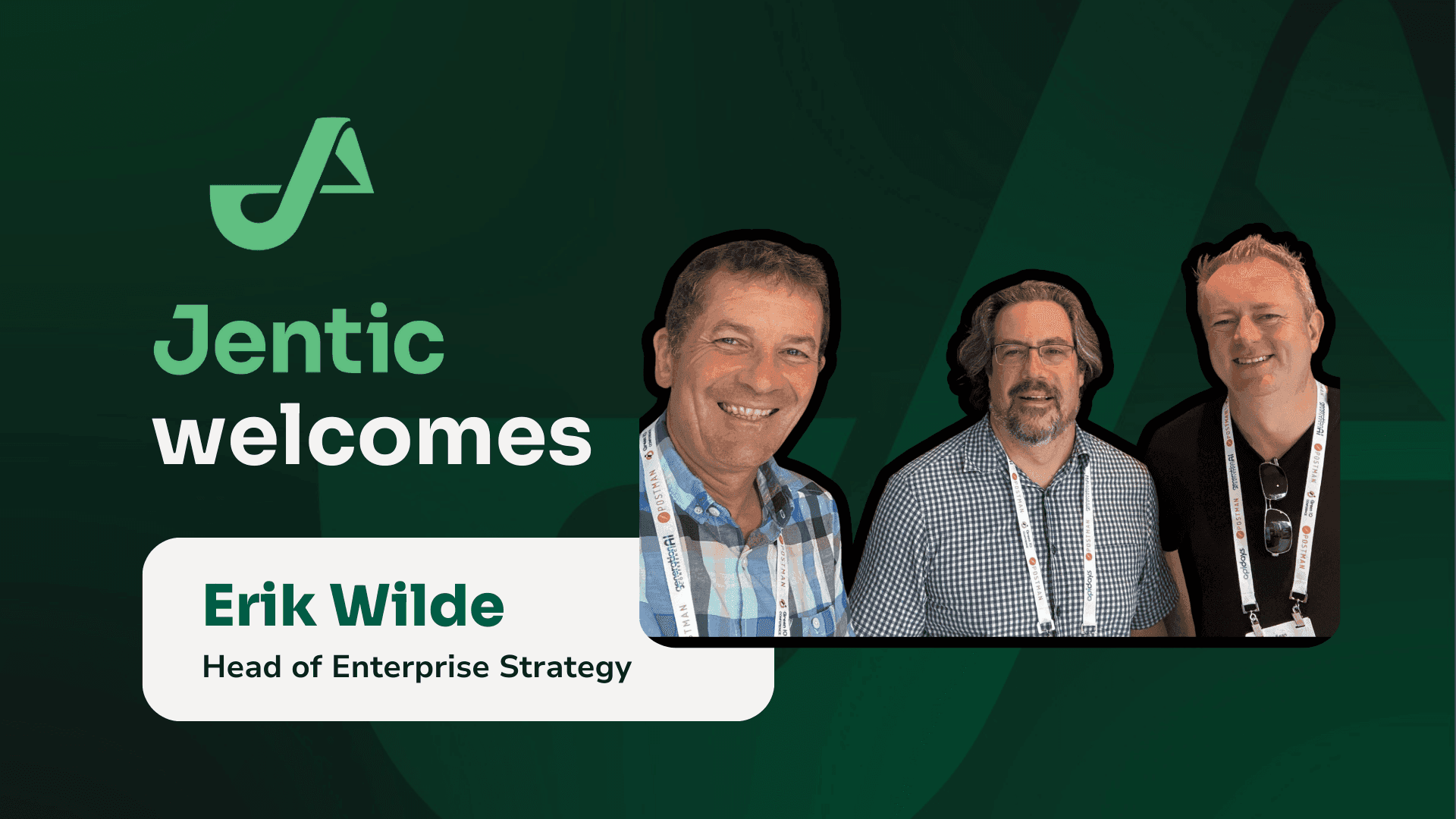 Jentic Welcomes Erik Wilde as Head of Enterprise Strategy